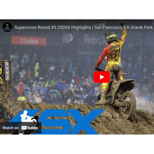 2024 San Francisco Supercross Video Highlights Direct Motocross Canada