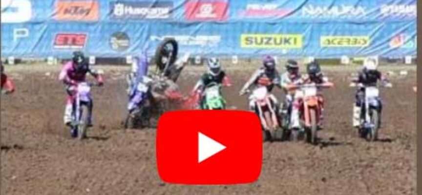 Video | Austin Jones Start Crash at 2024 Ironman MX