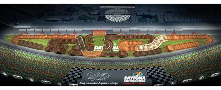 Daytona International Speedway Unveils Course Design for 2025 DAYTONA Supercross 