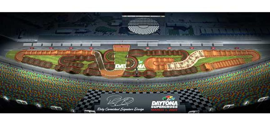 Daytona International Speedway Unveils Course Design for 2025 DAYTONA Supercross 