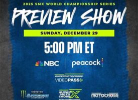 2025 Supercross Preview Show Sunday at 5pm EST